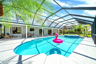 Outstanding, updated golf course home offering unmatched luxury on Suntree Country Club in Florida - for sale on GolfHomes.com, golf home, golf lot