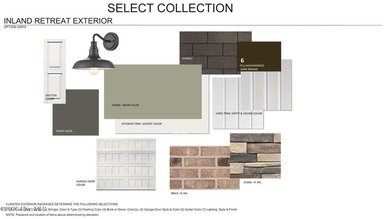 Single-story new construction home situated on Lot #5 on The Lakes Country Club in North Carolina - for sale on GolfHomes.com, golf home, golf lot