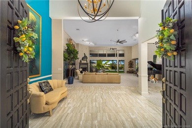 Truly remarkable home designed by Gary Kelly sits on almost 1/2 on Heritage Ridge Golf Club in Florida - for sale on GolfHomes.com, golf home, golf lot