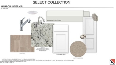 Single-story new construction home situated on Lot #5 on The Lakes Country Club in North Carolina - for sale on GolfHomes.com, golf home, golf lot