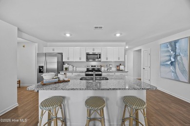 Single-story new construction home situated on Lot #5 on The Lakes Country Club in North Carolina - for sale on GolfHomes.com, golf home, golf lot