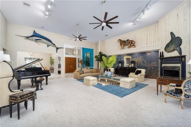 Truly remarkable home designed by Gary Kelly sits on almost 1/2 on Heritage Ridge Golf Club in Florida - for sale on GolfHomes.com, golf home, golf lot