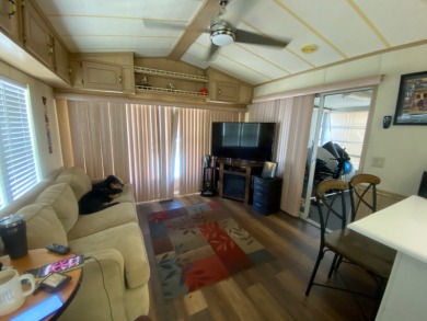 This one bedroom park model has been updated with a quartz on Clerbrook Resort, Inc. in Florida - for sale on GolfHomes.com, golf home, golf lot