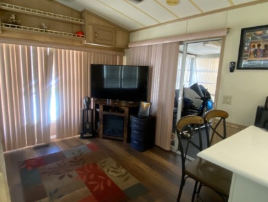 This one bedroom park model has been updated with a quartz on Clerbrook Resort, Inc. in Florida - for sale on GolfHomes.com, golf home, golf lot