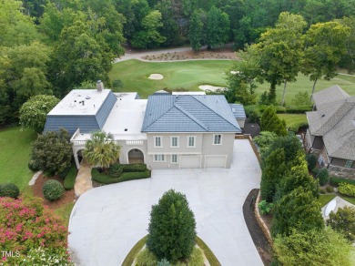 Experience the epitome of luxury living in this breathtaking on MacGregor Downs Country Club in North Carolina - for sale on GolfHomes.com, golf home, golf lot