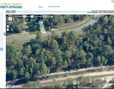 This piece of sunny Florida is literally minutes from US 41/N on Pine Ridge Community Golf and Country Club in Florida - for sale on GolfHomes.com, golf home, golf lot