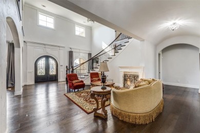 Magnificent mediterranean style home with exquisite on Tangle Ridge Golf Club in Texas - for sale on GolfHomes.com, golf home, golf lot