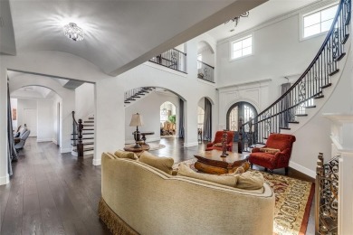 Magnificent mediterranean style home with exquisite on Tangle Ridge Golf Club in Texas - for sale on GolfHomes.com, golf home, golf lot