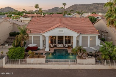 Situated on the 15th Fairway of the Legends Golf course in on The Legend at Arrowhead in Arizona - for sale on GolfHomes.com, golf home, golf lot