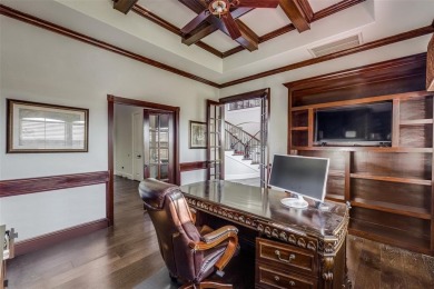 Magnificent mediterranean style home with exquisite on Tangle Ridge Golf Club in Texas - for sale on GolfHomes.com, golf home, golf lot