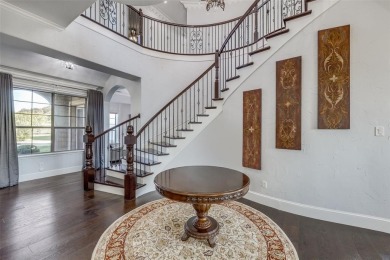 Magnificent mediterranean style home with exquisite on Tangle Ridge Golf Club in Texas - for sale on GolfHomes.com, golf home, golf lot