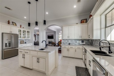 Magnificent mediterranean style home with exquisite on Tangle Ridge Golf Club in Texas - for sale on GolfHomes.com, golf home, golf lot