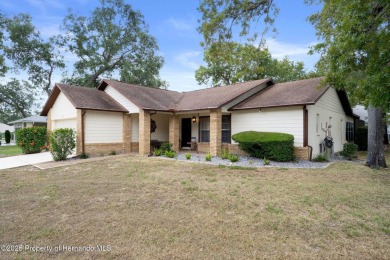 POOL HOME,  Enjoy this pool with spa home with 2021 pool heater on Timber Pines Golf Course in Florida - for sale on GolfHomes.com, golf home, golf lot