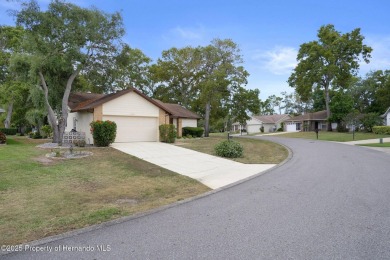 POOL HOME,  Enjoy this pool with spa home with 2021 pool heater on Timber Pines Golf Course in Florida - for sale on GolfHomes.com, golf home, golf lot