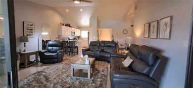 Step into this spacious, beautifully renovated, end-unit condo on Lake Wales Country Club in Florida - for sale on GolfHomes.com, golf home, golf lot