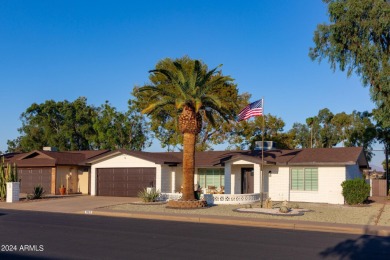 Location, Location, Location, this home sits at the junction of on Sunland Village Golf Club in Arizona - for sale on GolfHomes.com, golf home, golf lot