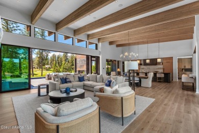 Welcome to a meticulously crafted masterpiece overlooking the on Gozzer Ranch Golf and Lake Club in Idaho - for sale on GolfHomes.com, golf home, golf lot