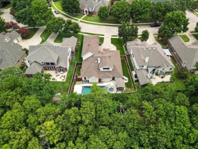 Experience lakeside living at its finest in this 6-bedroom, 4 on Stewart Peninsula Golf Course in Texas - for sale on GolfHomes.com, golf home, golf lot