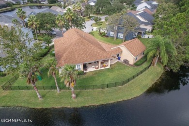 WHAT.A.VIEW! Discover your oasis in this 4-bed, 3.5-bath home on St. Johns Golf and Country Club in Florida - for sale on GolfHomes.com, golf home, golf lot