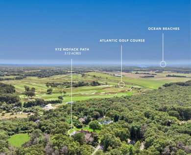 Offering panoramic ocean and scenic vistas from one of the most on Atlantic Golf Club in New York - for sale on GolfHomes.com, golf home, golf lot