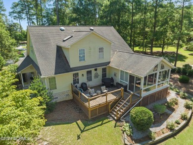 Nestled among the pines on this .76 acre lot is a beautiful on Cypress Landing Golf Club in North Carolina - for sale on GolfHomes.com, golf home, golf lot