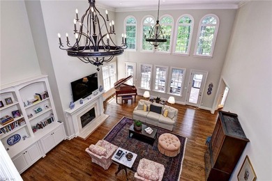 Enjoy refined living in this stately golf-front brick home in on Two Rivers Country Club in Virginia - for sale on GolfHomes.com, golf home, golf lot