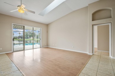 Experience panoramic WATER VIEWS in the highly sought-after on Suntree Country Club in Florida - for sale on GolfHomes.com, golf home, golf lot