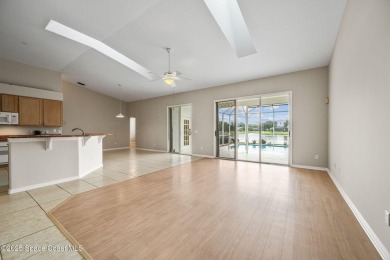 Experience panoramic WATER VIEWS in the highly sought-after on Suntree Country Club in Florida - for sale on GolfHomes.com, golf home, golf lot