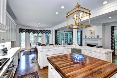 Enjoy refined living in this stately golf-front brick home in on Two Rivers Country Club in Virginia - for sale on GolfHomes.com, golf home, golf lot