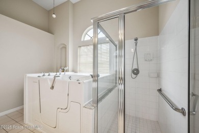 Experience panoramic WATER VIEWS in the highly sought-after on Suntree Country Club in Florida - for sale on GolfHomes.com, golf home, golf lot