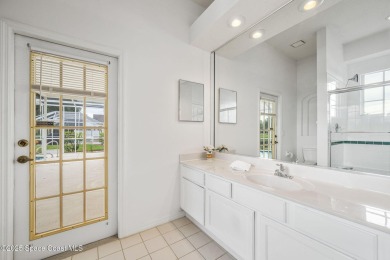 Experience panoramic WATER VIEWS in the highly sought-after on Suntree Country Club in Florida - for sale on GolfHomes.com, golf home, golf lot