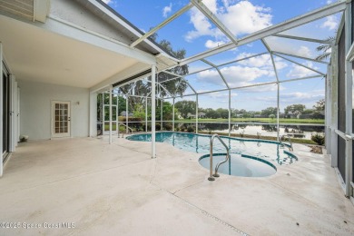 Experience panoramic WATER VIEWS in the highly sought-after on Suntree Country Club in Florida - for sale on GolfHomes.com, golf home, golf lot