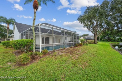 Experience panoramic WATER VIEWS in the highly sought-after on Suntree Country Club in Florida - for sale on GolfHomes.com, golf home, golf lot