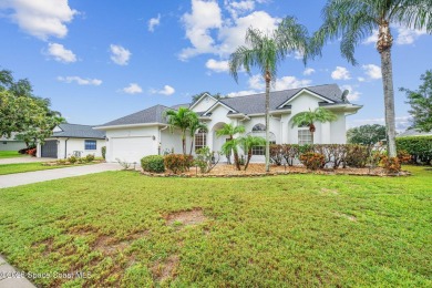 Experience panoramic WATER VIEWS in the highly sought-after on Suntree Country Club in Florida - for sale on GolfHomes.com, golf home, golf lot