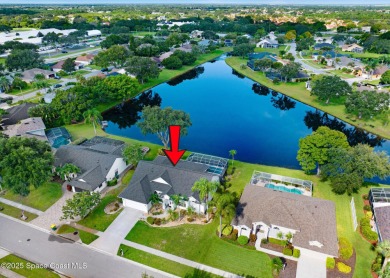 Experience panoramic WATER VIEWS in the highly sought-after on Suntree Country Club in Florida - for sale on GolfHomes.com, golf home, golf lot