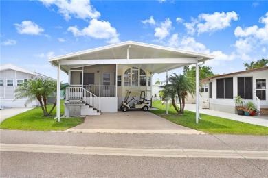 LOW HOA with NO LOT RENT! Fully Furnished Home with Golf Cart in on River Run Golf Links in Florida - for sale on GolfHomes.com, golf home, golf lot