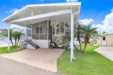 LOW HOA with NO LOT RENT! Fully Furnished Home with Golf Cart in on River Run Golf Links in Florida - for sale on GolfHomes.com, golf home, golf lot