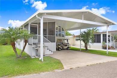 LOW HOA with NO LOT RENT! Fully Furnished Home with Golf Cart in on River Run Golf Links in Florida - for sale on GolfHomes.com, golf home, golf lot