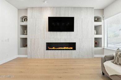 Modern Mountain Living Reimagined.  Discover elevated luxury in on Estrella Mountain Ranch Golf Course in Arizona - for sale on GolfHomes.com, golf home, golf lot