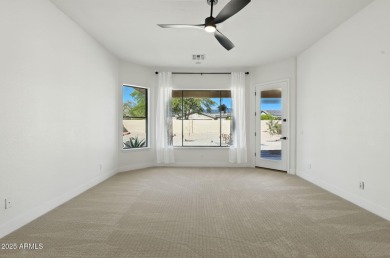 Modern Mountain Living Reimagined.  Discover elevated luxury in on Estrella Mountain Ranch Golf Course in Arizona - for sale on GolfHomes.com, golf home, golf lot