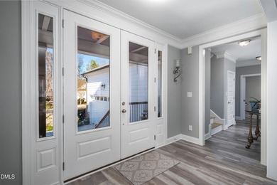 Set at the end of a cul-de-sac on the golf course in the on Chapel Ridge Golf Club in North Carolina - for sale on GolfHomes.com, golf home, golf lot