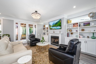 Set at the end of a cul-de-sac on the golf course in the on Chapel Ridge Golf Club in North Carolina - for sale on GolfHomes.com, golf home, golf lot