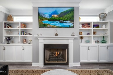 Set at the end of a cul-de-sac on the golf course in the on Chapel Ridge Golf Club in North Carolina - for sale on GolfHomes.com, golf home, golf lot