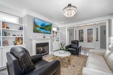 Set at the end of a cul-de-sac on the golf course in the on Chapel Ridge Golf Club in North Carolina - for sale on GolfHomes.com, golf home, golf lot