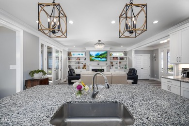 Set at the end of a cul-de-sac on the golf course in the on Chapel Ridge Golf Club in North Carolina - for sale on GolfHomes.com, golf home, golf lot