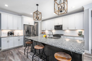 Set at the end of a cul-de-sac on the golf course in the on Chapel Ridge Golf Club in North Carolina - for sale on GolfHomes.com, golf home, golf lot