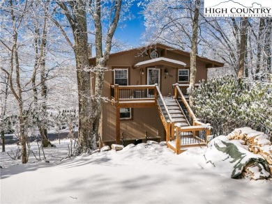 Discover breathtaking west-facing sunset views from 3 expansive on Beech Mountain Club in North Carolina - for sale on GolfHomes.com, golf home, golf lot