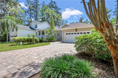 Nestled within the gates of Hampton Plantation, this beautifully on The King and Prince Golf Course, Home of the Hampton Club in Georgia - for sale on GolfHomes.com, golf home, golf lot