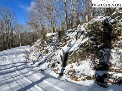 Uphill sloping lot in growing area close to Buckeye Recreation on Beech Mountain Club in North Carolina - for sale on GolfHomes.com, golf home, golf lot