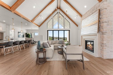 Acreage. Privacy. Views that linger. Welcome to a design-forward on Shadow Valley Golf Course in Idaho - for sale on GolfHomes.com, golf home, golf lot